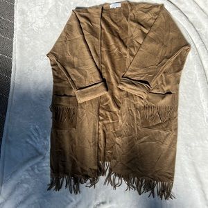 Laurence Tavernier 100% Cashmere, Fringed Jacket